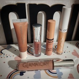 5pc Lip Beauty Bundle / NWOT / NWOB / NEW / UNUSED / UNSEALED / NO SEAL